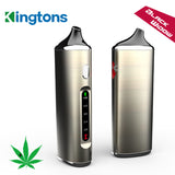 100% Original Kingtons Dry Herb Vaporizer Kit Black window e-cigarettes Vape 2200mAh e cigarette Pathfinder Electronic Cigarette