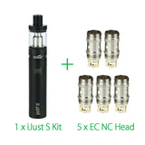 Original Eleaf iJust S Vaping Kit 3000mah with 5pcs Eleaf EC NC Coil ijust s atomizer head vs ijust 2 kit Electronic Cigarette