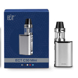 Electronic Cigarette EGO E Cigarette Vaporizer Vape Pen ECT C30 Mini Kit EVOD Box Mod E Hookah Starter Kit With ECT Tank X1091