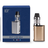 Electronic Cigarette EGO E Cigarette Vaporizer Vape Pen ECT C30 Mini Kit EVOD Box Mod E Hookah Starter Kit With ECT Tank X1091