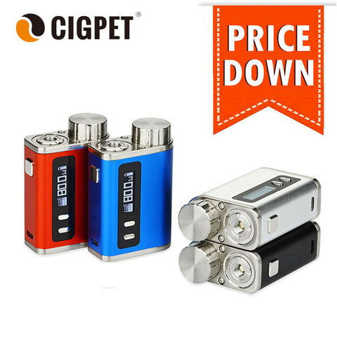 Original 80W CIGPET ANT TC MOD No 18650 Battery Great Vaping Electronic Cigarette ANT Box Mod 510 VS istick Pico Mod Smok Mod