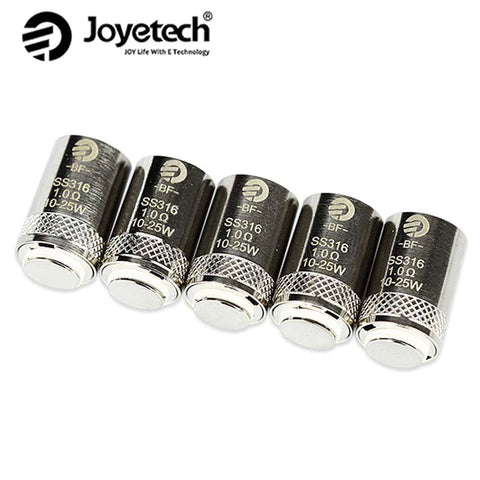 10pc Original Joyetech eGo AIO 0.6ohm BF SS316 Coils Atomizer Head Vape Vaporizer for CUBIS/eGO AIO/Cuboid Mini Tank Coil 10pcs