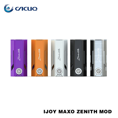 100% Original IJOY MAXO ZENITH MOD Vape Mod  IJOY Strong Output 18650 Box Mod with Classic and a Capable Chipset