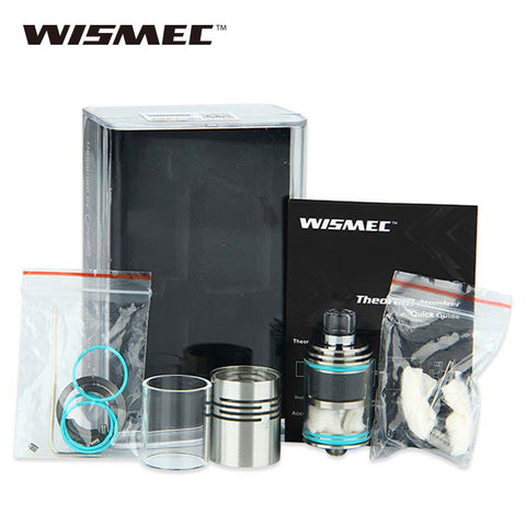 100% Original Wismec Theorem RTA Tank Atomizer 2.7ml Electronic Cigarette Vape Atomizer without e-liquids VS Eleaf Lyche Tank
