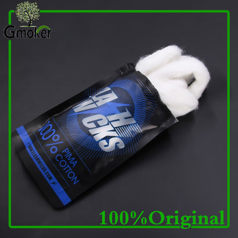 100% PIMA Cotton from Flash Wicks high quality Cotton For RDA RBA e cig DIY Coil electronic cigarette Vape Cotton