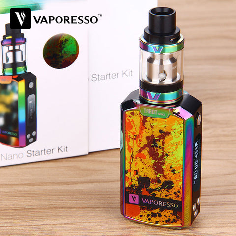 Genuine 80W Vaporesso Tarot Nano TC Kit 2500mAh with VECO EUC Tank 2ml Tarot MOD 80W OMNI Board w/ EUC Coil Vaping Kit