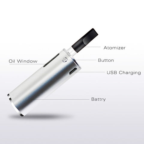 Authentic Electronic Cigarette Mystica CBD Oil Vaporizer Kit Airis V11 Mini Box Kit 650mah Box Mod Vape Pen Cartridges