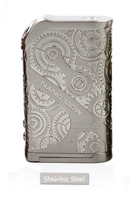 100% Original Tesla Nano 120w Teslacigs Nano 120W Box Mod Steampunk st esigaralab 100% Original Tesla Nano 120w Teslacigs Nano 120W Box Mod Steampunk st esigaralab
