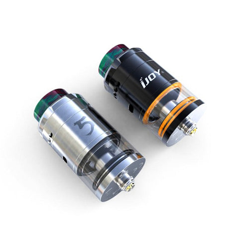 Original IJOY RDTA 5 Tank 4ml Capacity with resin drip tip adjustable side bottom airflow For Electronic Cigarette Box MOD Vape