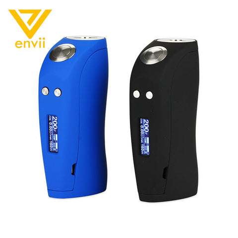 Original 150W Envii Loch Ness TC Box Mod Powered By 18650 Battery NI/TI/SS Temperature Control Mod Electronic Cigarette Vape Mod