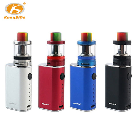 Original KS electronic cigarette 50w box mod vape starter kit with eletronic variable battery vaper electric mods VS iStick Pico