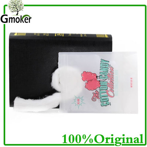 5Bags Original Organic Cotton Electronic Cigarette Accessaries The Cotton Candy Cellection for Vape RDA RTA RDTA