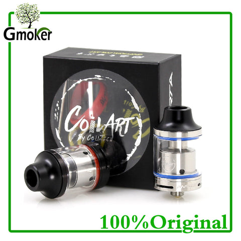 Original CoilArt MAGE RTA Tank 3.5ml Adjustable Airflow Dual Air Tubes Inside Chamber Convenient Top filling vape smoke atomizer