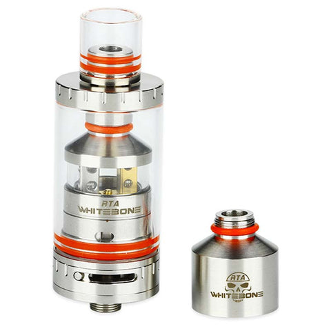 100% Original OUMIER White Bone RTA Atomizer Tank Capacity 2.5ml Rebuildable Vaping Cartomizer Top Fill Adjustable Airflow