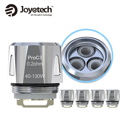 5pcs Original Joyetech ProC3 0.2ohm ProC4 DL Coil 0.15ohm for ProCore Aries Tank Direct Lung Vaping Evaporizers