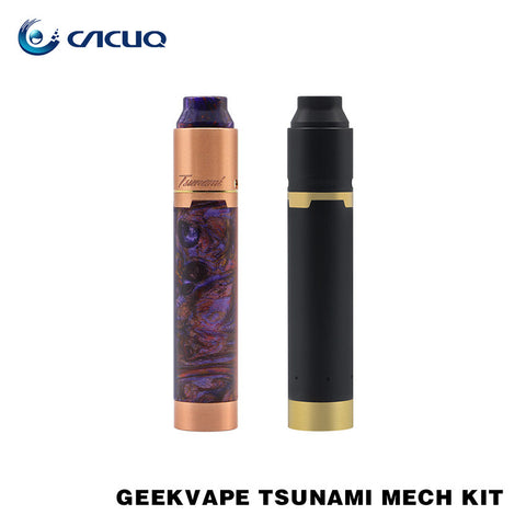 Original Geekvape Tsunami Mech Kit with Tsunami Pro RDA 510 Thread RDA Mechanical Mod New Fashion e cigarette Mod Kit