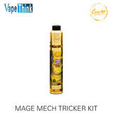 20pcs/lpt wholesales Original CoilArt Mage Mech Tricker Kit Airflow Tank 18650 Mechanical Mod 24K Gold Plated Deck Coil Art Kit